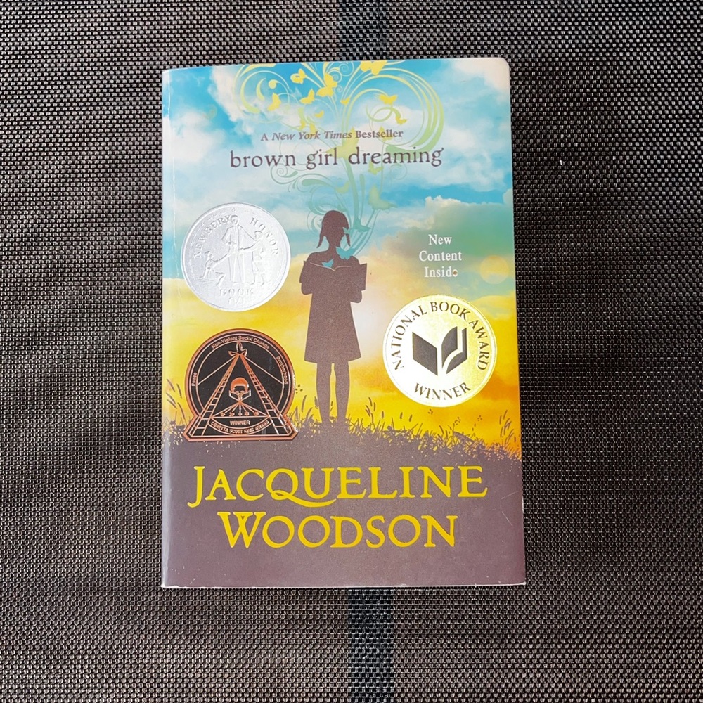 POETRY BOOK “Brown Girl Dreaming” By Jacqueline Woodson